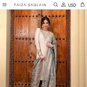 Faiza Saqlain ‘Talia’ Dress - Chest Size 18